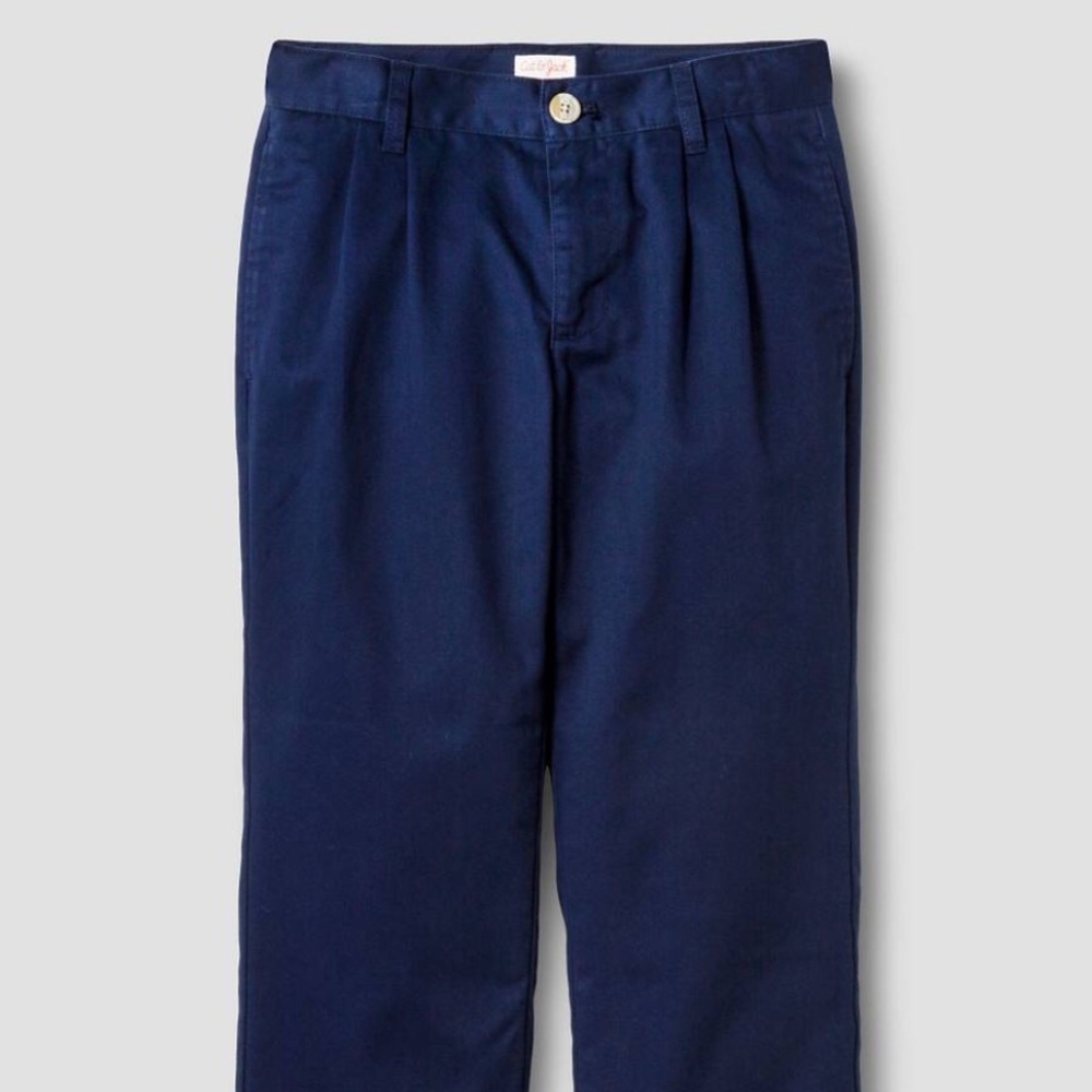 5/25 NWT Boys' Reinforced Knee Pleated Pants